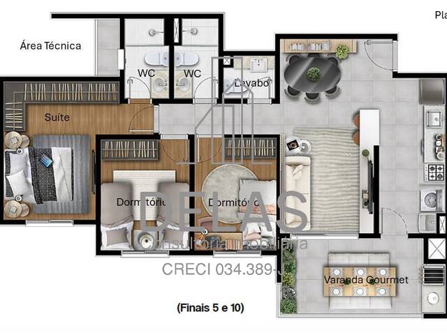 Apartamento para Venda em Atibaia - 4
